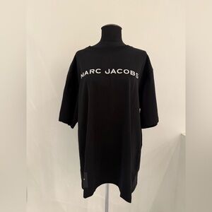 NWT Marc Jacobs the big tee one sz tee - black